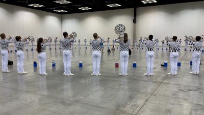 All Access: Bluecoats Brass Play Chord Sequence In Warm-Up On Day 1 of 2021 DCI Celebration