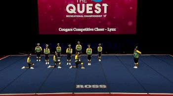Cougars Competitive Cheer - Lynx [2021 L4 Performance Rec - 8-18 Years (NON) Finals] 2021 The Quest