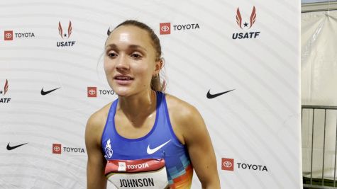 Sinclaire Johnson After 1500m Semifinals At USAs