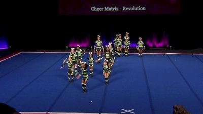 Cheer Matrix - Revolution [2022 L1 Performance Rec - 14Y (NON) - Small Semis] 2022 The Quest