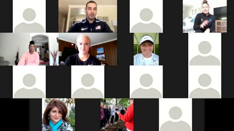 Press Conference With Tianna Bartoletta, Kara Winger, DeAnna Price & Katie Nageotte