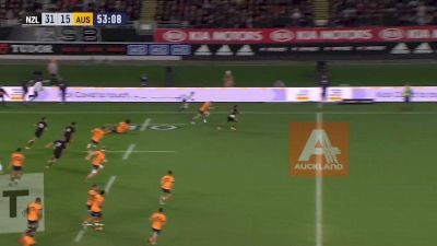 Sevu Reece Intercepts The Wallabies Pass For A Score