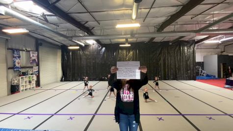 CheerForce Training Center - Tiny Toxic [L1 Tiny - Novice - Exhibition] 2021 Spirit Sports: Virtual Duel in the Desert