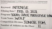 South Coast Freestyle - South Coast Freestyle [Junior - Pom] 2021 Coastal at the Capitol Virtual National Championship