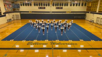 Bellevue High School [High School - Fight Song - Cheer] 2022 USA Virtual Spirit Regional I