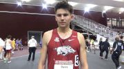 Arkansas' Davis Helmerich Qualifies For Men's Mile Final At SEC Indoors