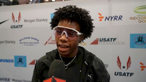 Devynne Charlton Reflects After Finishing Second in the 60m Hurdles | 2026 Millrose Games