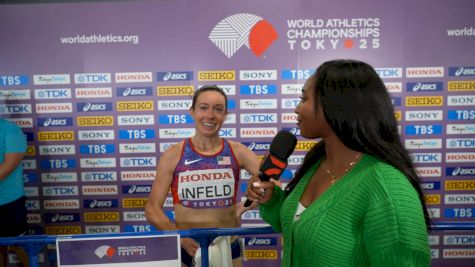 Emily Infeld 10,000m Post Race Interview | 2025 World Athletics Championship in Tokyo