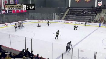 Zaac Charbonneau Scores In OT For His First USHL Goal