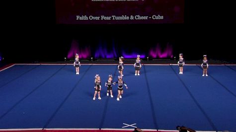 Faith Over Fear Tumble & Cheer - Cubs [2022 L1 Performance Rec - 6Y (NON) - Small Semis] 2022 The Quest