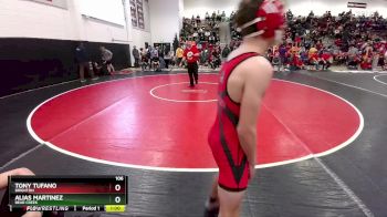 106 lbs Cons. Round 2 - Alias Martinez, Bear Creek vs Tony Tufano, Brighton