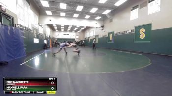 138 lbs Cons. Round 2 - Eric Navarette, Hillcrest vs Maxwell Papa, West Hills