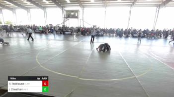 116 lbs Semifinal - Pablito Rodriguez, Alamosa vs Izaiah Cheetham, No Team Selected