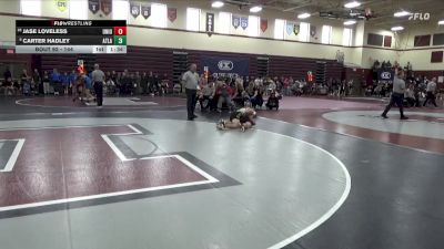 144 lbs Round 1 - Carter Hadley, Atlantic vs Jase Loveless, Union, LaPorte City