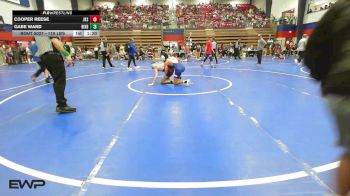 119 lbs Quarterfinal - Cooper Reese, Jenks vs Gabe Ward, Bixby HS Boys