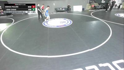 All Cadet Boys Freestyle Lower - 126 lbs Cons. Round 3 - Joshua Pullins, Wild Cats Wrestling Club vs Jose Casas, Highland High School Wrestling (Bakersfield)