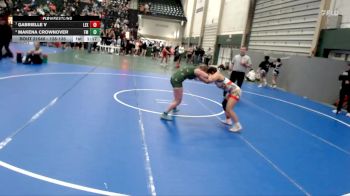 128-135 lbs Cons. Round 4 - Makena Crownover, Fort Morgan vs Gabrielle V, Lexington