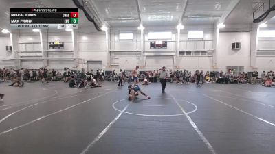 76 lbs Round 4 (8 Team) - Mikeal Jones, Contenders WA Blue vs Max Frank, Lake WC