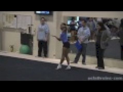 UCLA Gymnastics Intra Squad - Floor Exercise