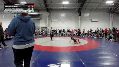 90 lbs Rr Rnd 3 - Barrett Schinella, The Colosseum Training Center ES vs Michael Franceschini, Slate Wrestling Academy Navy ES