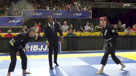 Alexandra Marie Longoria vs Kennedy Harper Brickle 2026 Pan Kids Jiu-Jitsu IBJJF Championship