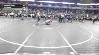 75 lbs Quarterfinal - Aiden Balderas, Wtc vs Tru Jones, Champions