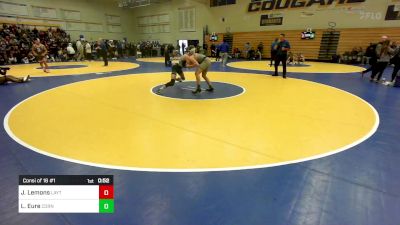 141 lbs Consi Of 16 #1 - Jace Lemons, Layton (UT) vs Lincoln Eure, Corner Canyon (UT)