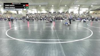 58 lbs Cons. Round 3 - Esmie Garcia, Warren Co Wrestling vs Emilia Rodela, Iron Knights