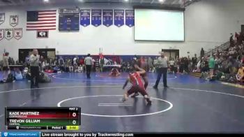 152 lbs Cons. Round 4 - Kade Martinez, Centaurus Hs vs Trevon Gilliam, Central