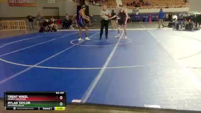 D2-157 lbs Champ. Round 1 - Trent Wikel, Desert Mountain vs Rylan Taylor, Raymond Kellis