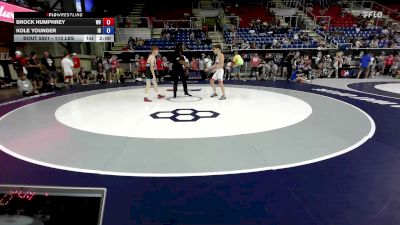 113 lbs Cons. Sub-rd Of 64 - Brock Humphrey, WV vs Kole Younger, ID