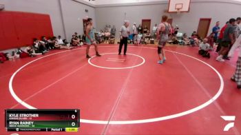 185 lbs Round 3 (6 Team) - Ryan Rainey, Reece Warriors vs Kyle Strother, Kansas Silver