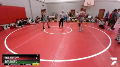 185 lbs Round 3 (6 Team) - Ryan Rainey, Reece Warriors vs Kyle Strother, Kansas Silver