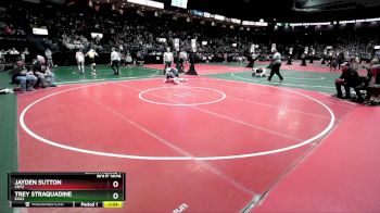 134 lbs Champ. Round 1 - Jayden Sutton, CRT2 vs Trey Straquadine, EAG2