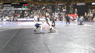 157 lbs Round Of 32 - Luke Robie, Virginia Tech vs Brayden Leach, Chattanooga