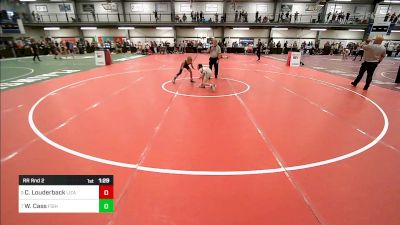 75 lbs Rr Rnd 2 - Colton Louderback, Lizak U vs Weston Cass, Fisheye