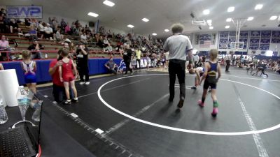 52 lbs Quarterfinal - Tucker Bishop, Smith Wrestling Academy vs Dawson Rigdon, Piedmont