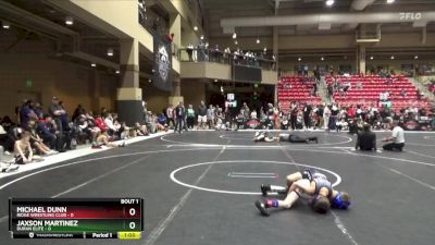 64 lbs Finals (2 Team) - Michael Dunn, Ridge Wrestling Club vs Jaxson Martinez, Duran Elite