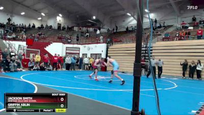 144 lbs Cons. Round 7 - Griffin Ablin, Crown Point vs Jackson Smith, Heritage Hills High School