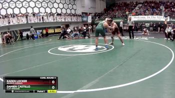 157 lbs Cons. Round 3 - Kaden Locker, Buckeye (Medina) vs Damien Castillo, Clay (Oregon)