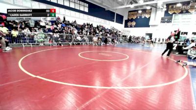 126 lbs Cons. Semi - Caden Garriott, South Torrance vs Jacob Dominguez, Frontier