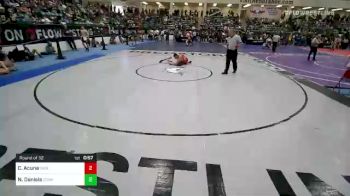 145 lbs Round Of 32 - Christopher Acuna, Swamp Monsters vs Noah Daniels, EGWA