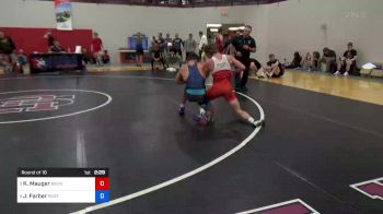 61 kg Round Of 16 - Kase Mauger, Brunson UVRTC vs Julian Farber, Panther Wrestling Club RTC