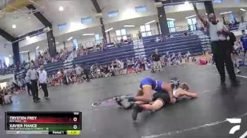 100 lbs Round 1 (6 Team) - Trysten Frey, Mat Rats vs Xavier Mance, The Untouchables Purple