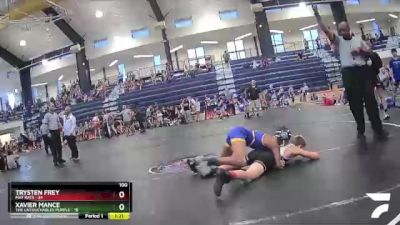 100 lbs Round 1 (6 Team) - Trysten Frey, Mat Rats vs Xavier Mance, The Untouchables Purple