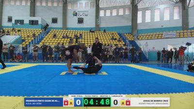 FREDERICO PINTO CESAR DE ALMEIDA vs JONAS DE BARROS CRUZ 2026 FPJJ Campeonato Paulista Sem Kimono