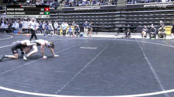 133 lbs Round Of 16 - Boris Witmer, Columbia vs Ethan Berginc, Army