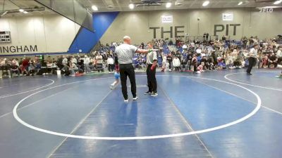 88 lbs Champ. Round 1 - Banks Finnlinson, Team Prestige Wrestling vs Slade Broadhead, JWC