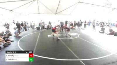 132 lbs Consi Of 32 #1 - Bryan Minsky, Yucca Valley vs Shawn Lesher, Riverside Rascals