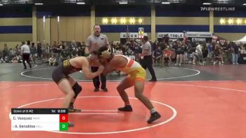 Match - Cruz Vasquez, Moses Lake High School vs Analu Benabise, Kelly Walsh